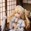 異世界制服少女達　吸血鬼の魔法少女　あの話題のマグロ🍣サイダー⁉️アクリルドールフィギュア 2枚目