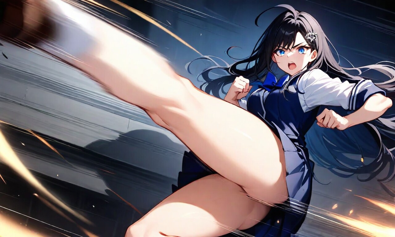 秩序のない現代にハイキック