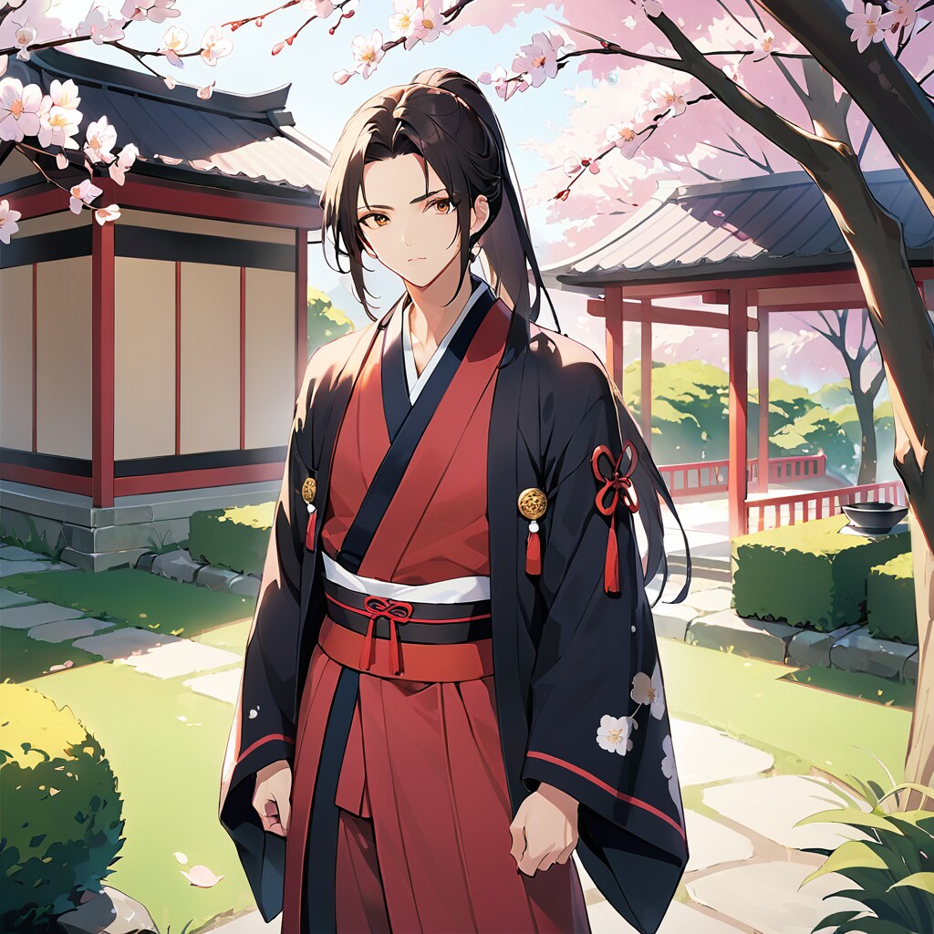 着物男子