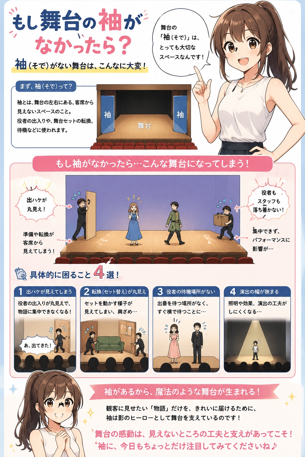 袖がないことについての問題点