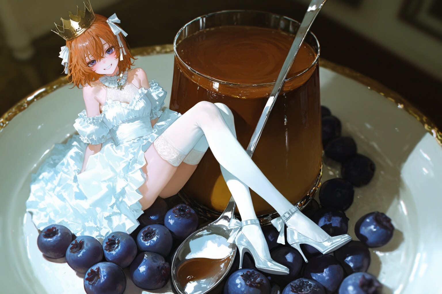 チョコプリン | の人気AIイラスト・グラビア