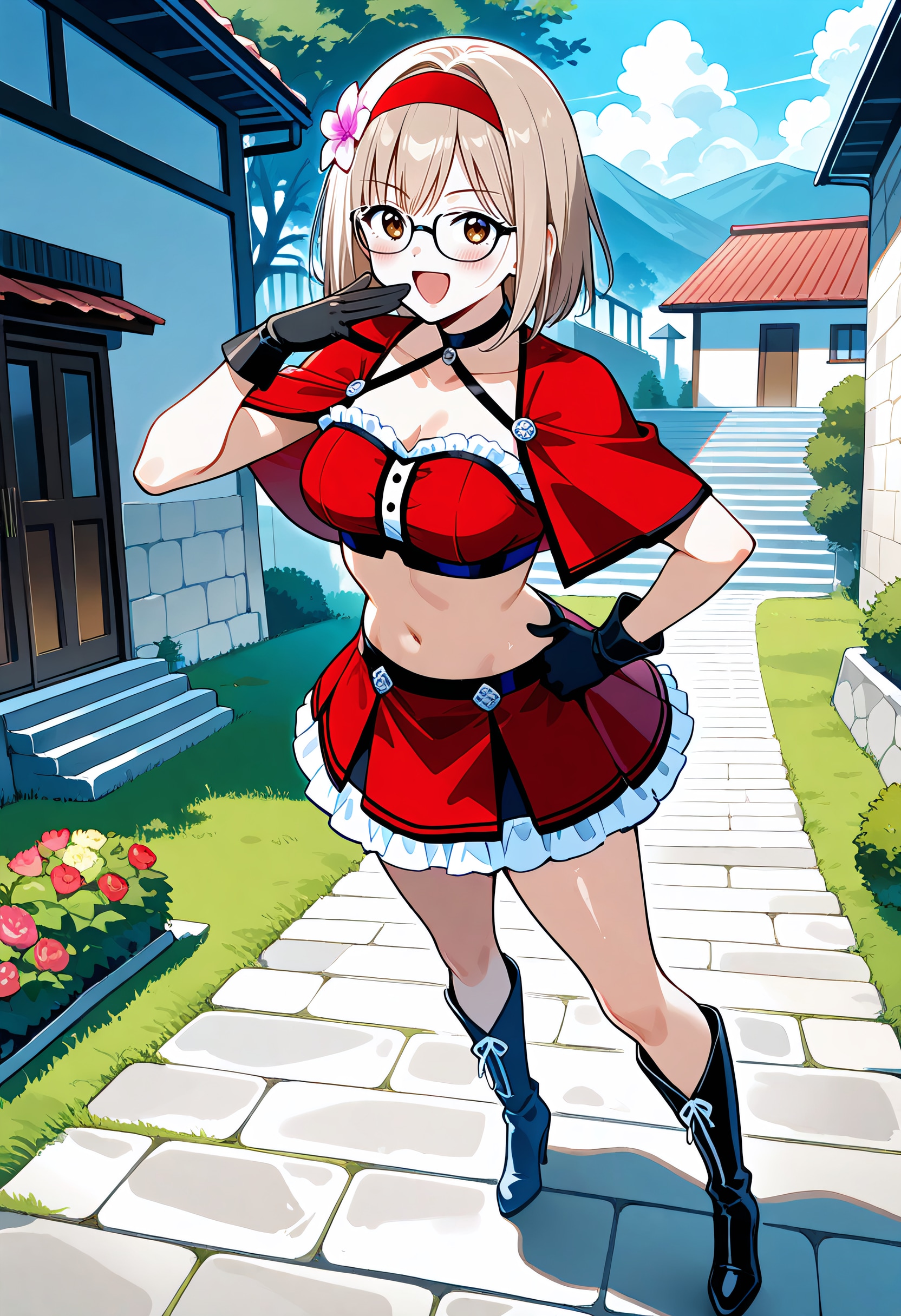 【今日の腹筋】本日は優雅に参りますわ
