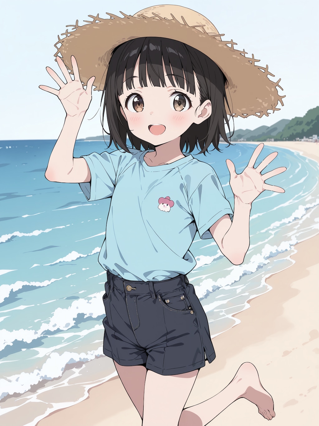 小春ちゃんと浜辺デート