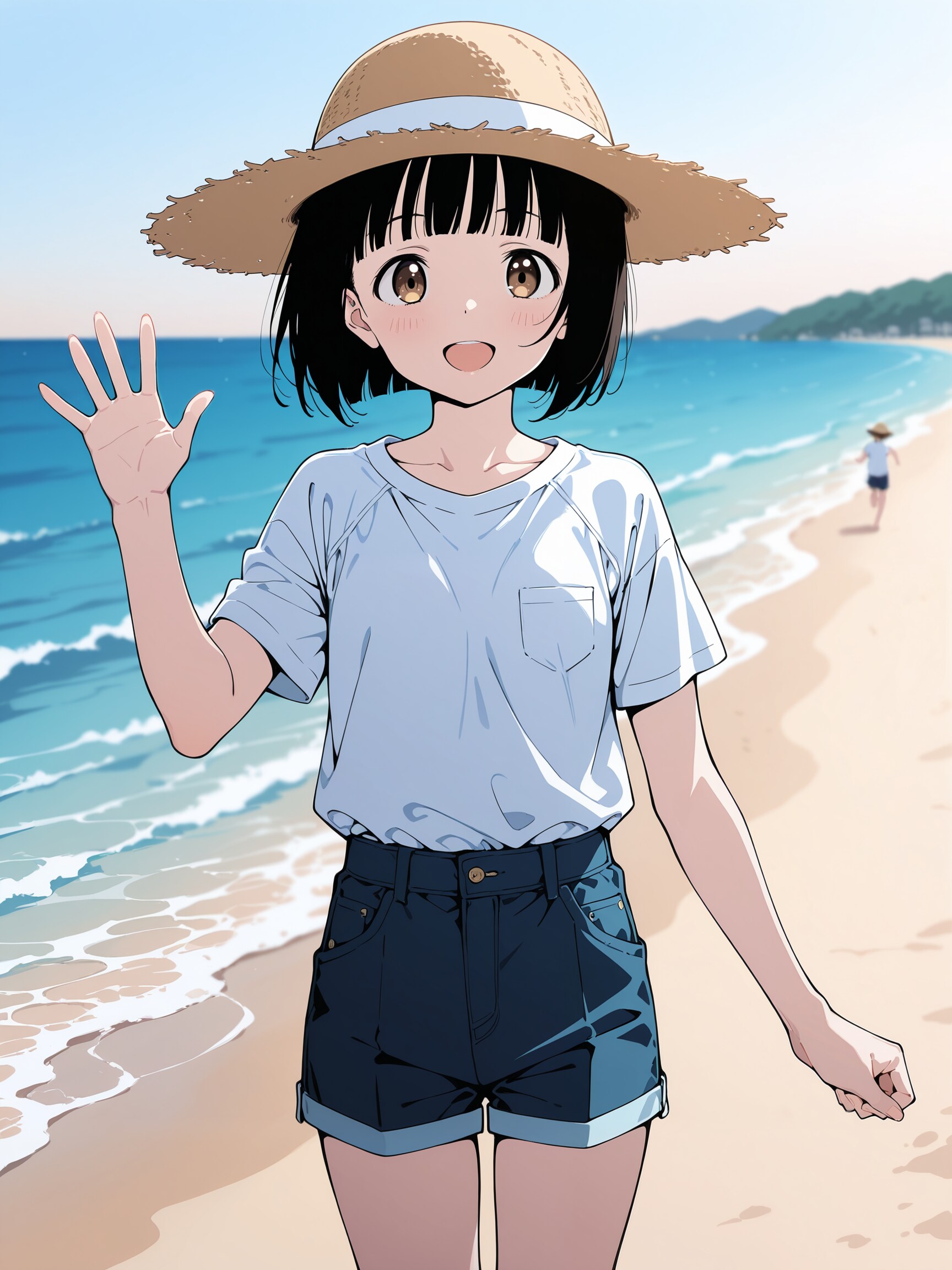 小春ちゃんと浜辺デート