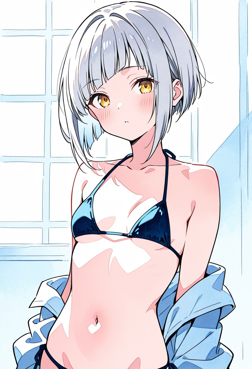 髪型研究　前下がりボブ