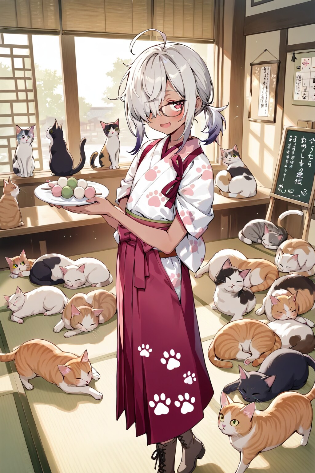 和風猫喫茶