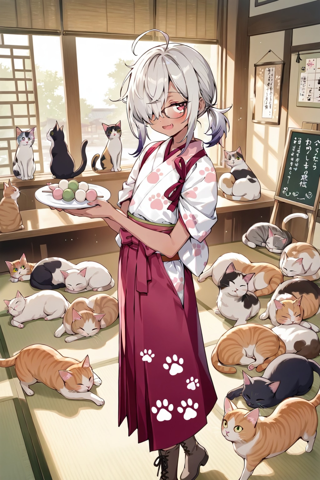 和風猫喫茶