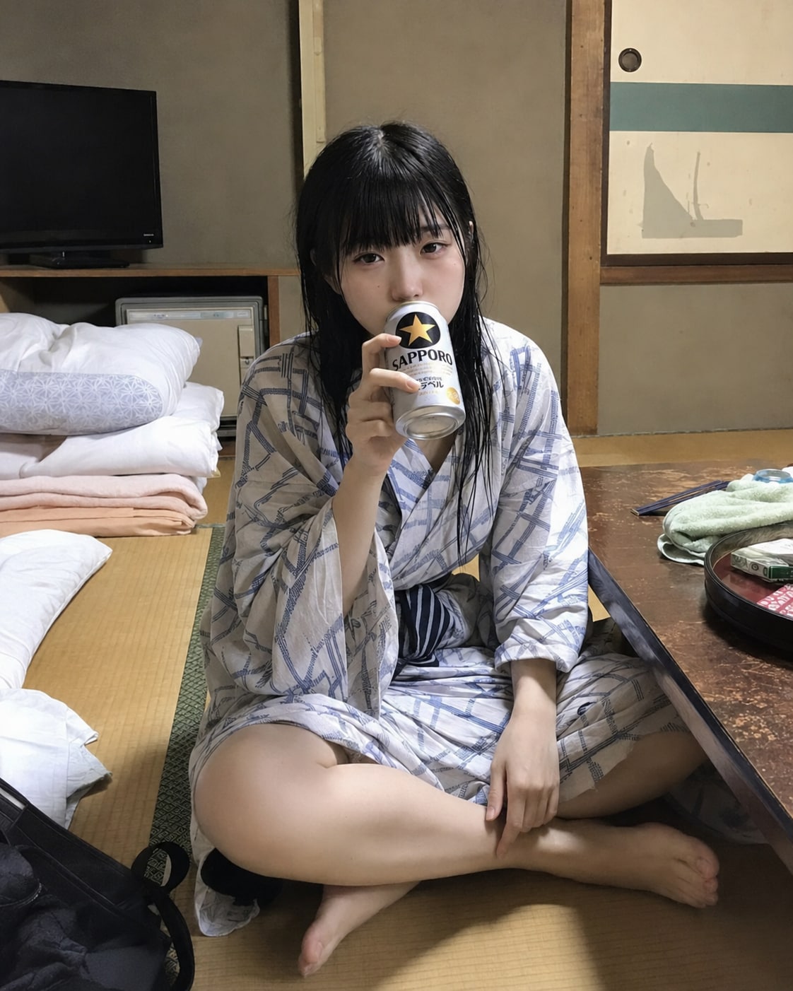 宿でゆっくり