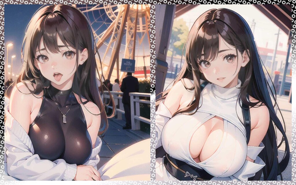 エロセーター・手こき　erotic sweater handjob