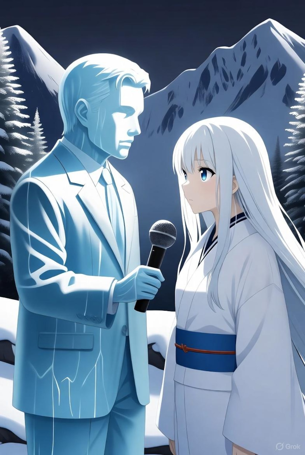 雪女にインタビュー