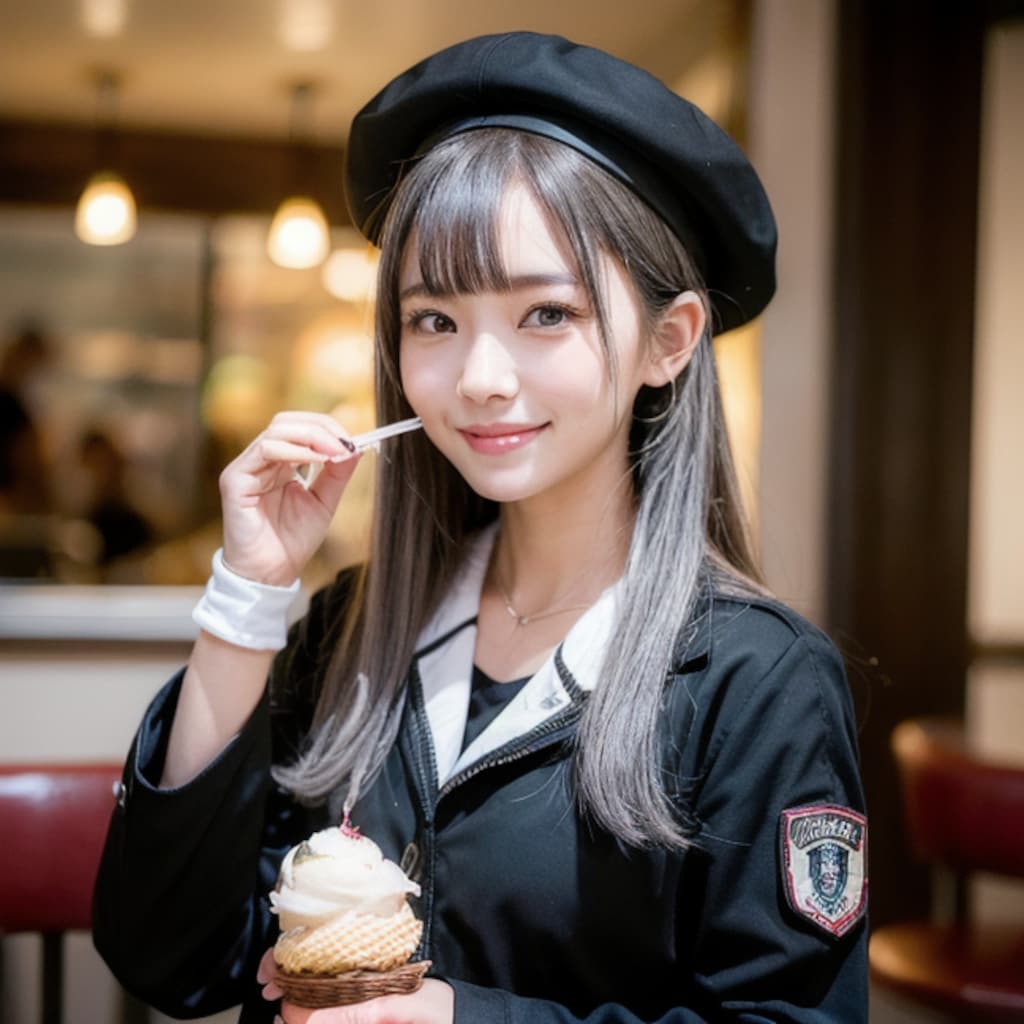 アイスを食べたいおぱ将校