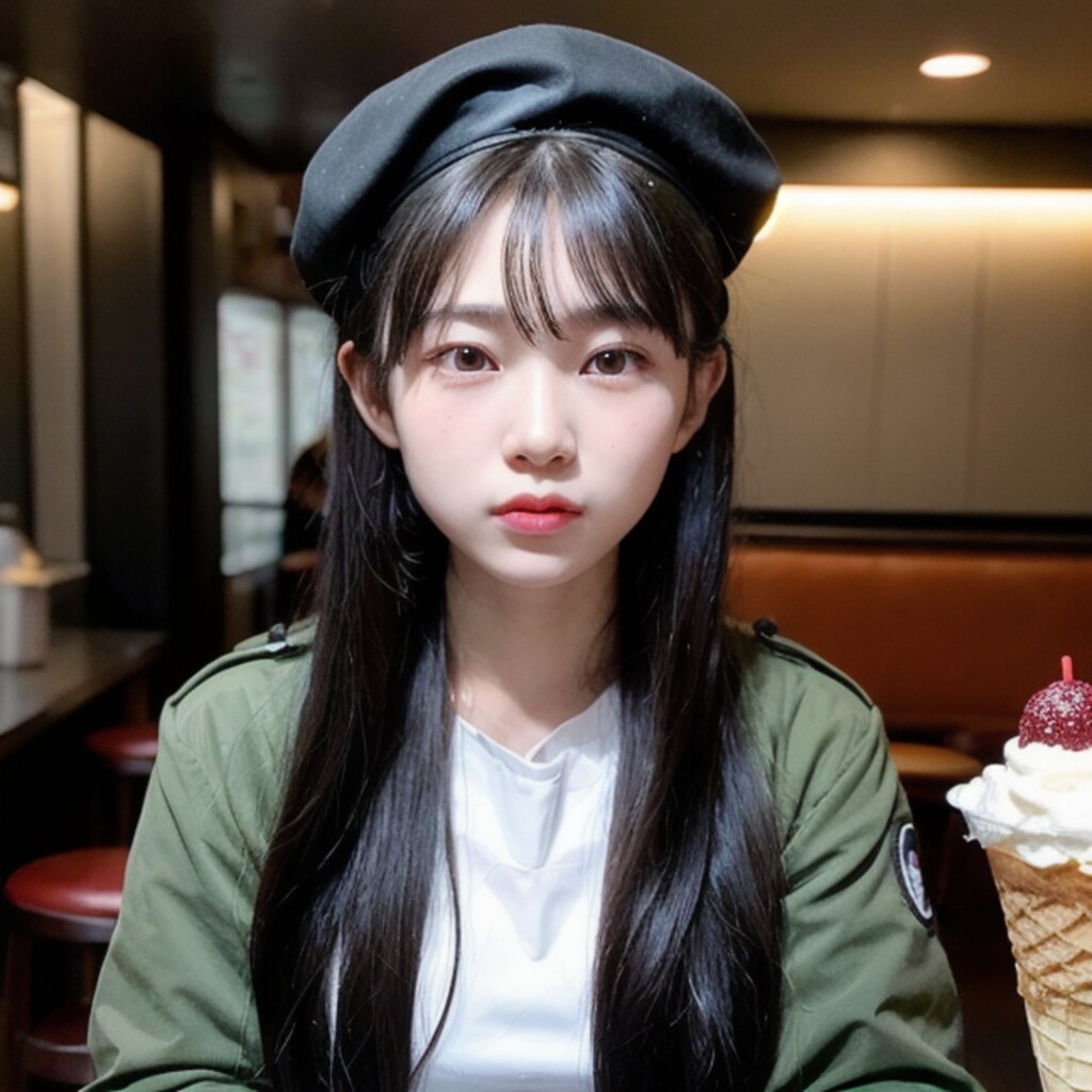 アイスを食べたいおぱ将校