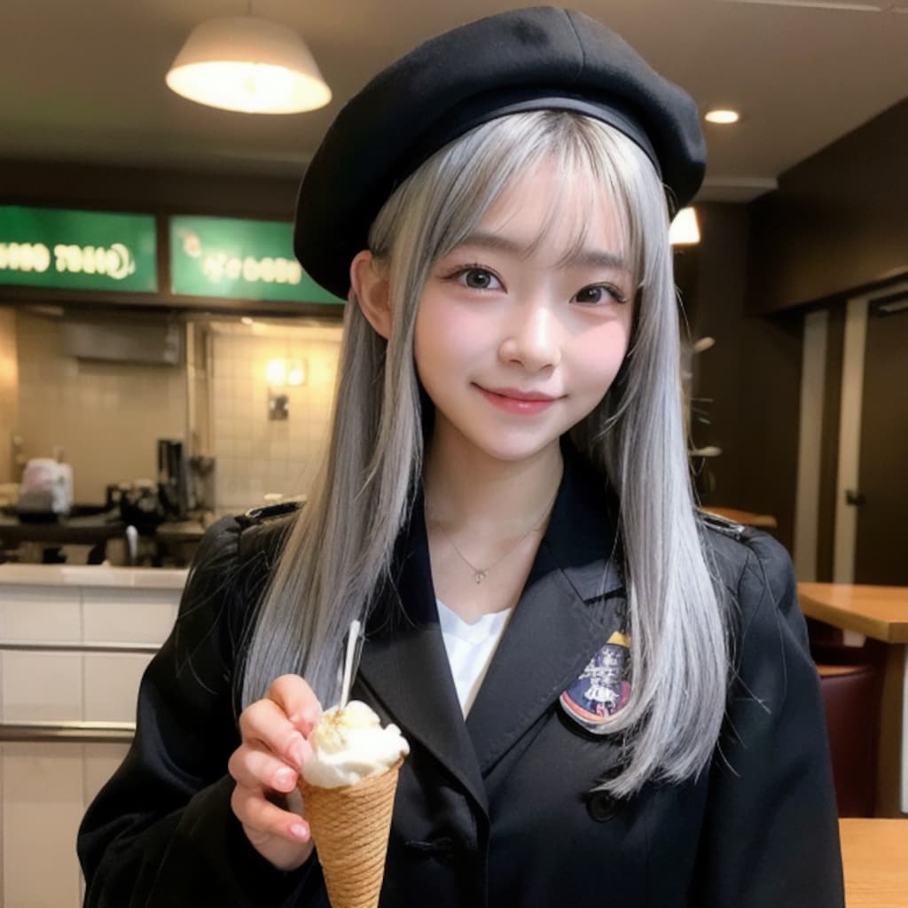 アイスを食べたいおぱ将校