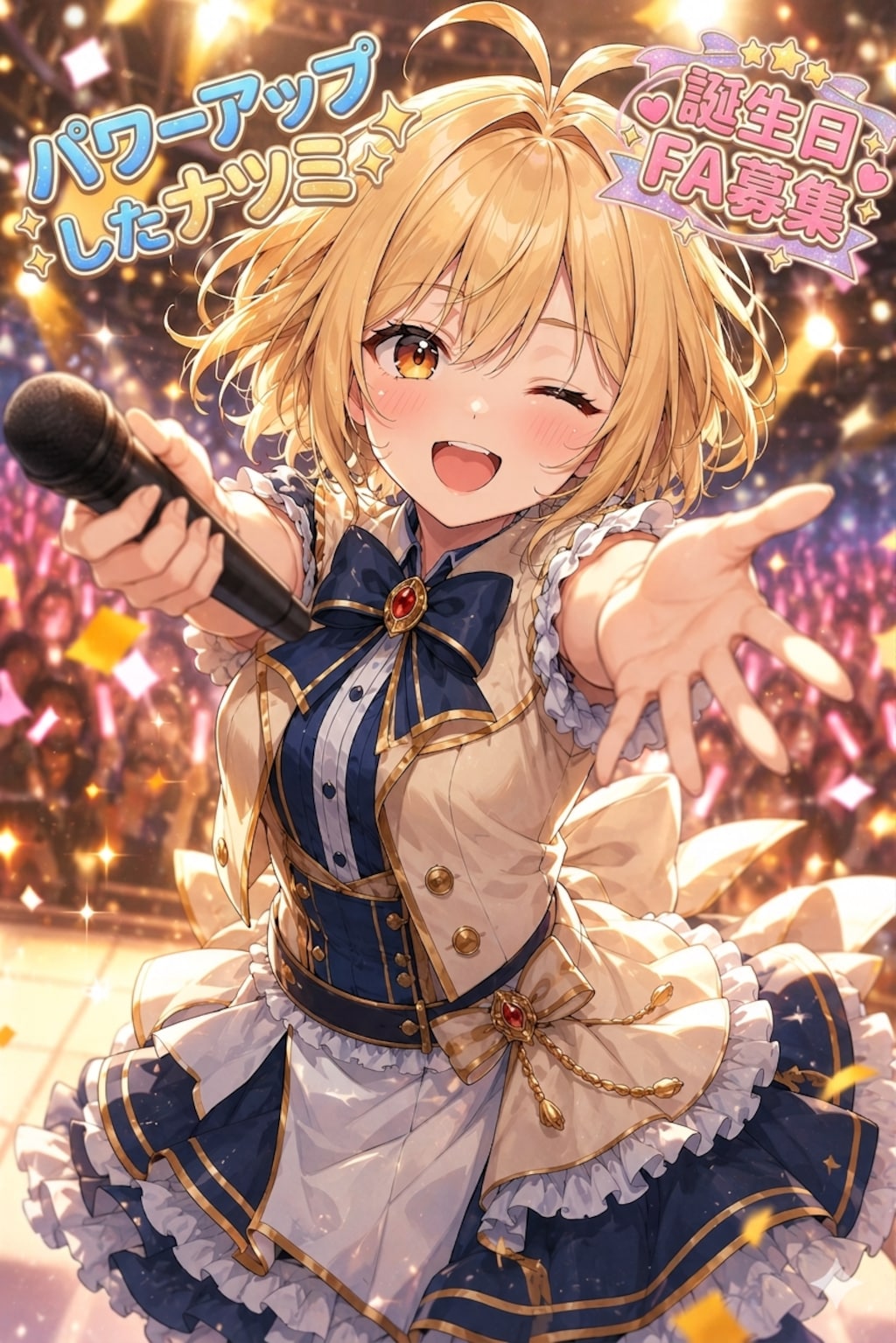 うちの子のナツミ誕生日＆FA募集?