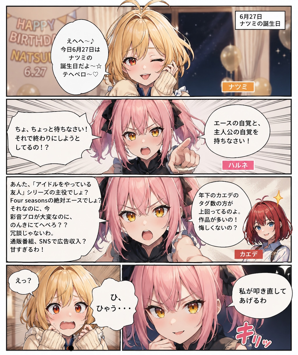 うちの子のナツミ誕生日＆FA募集?