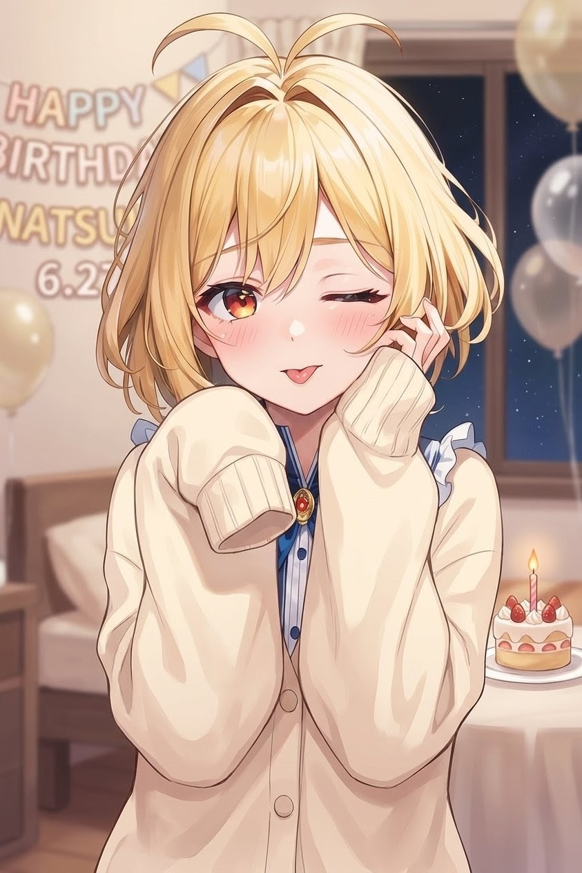 うちの子のナツミ誕生日＆FA募集?