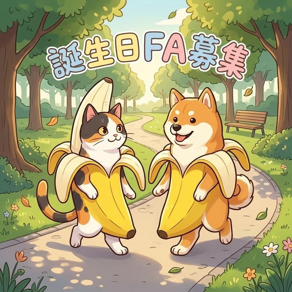 うちの子のナツミ誕生日＆FA募集?