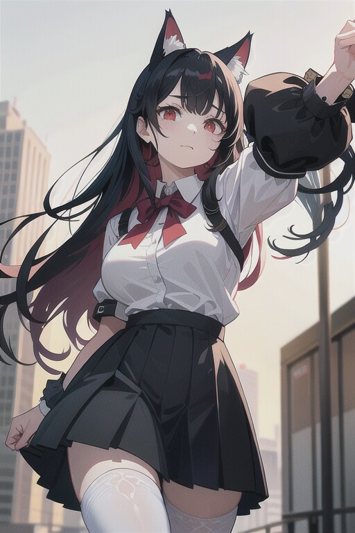 何見てるにゃ…
