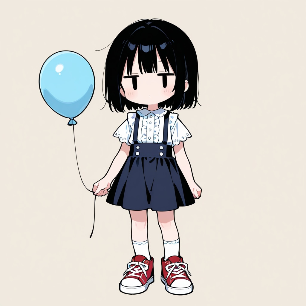 風船をもらった