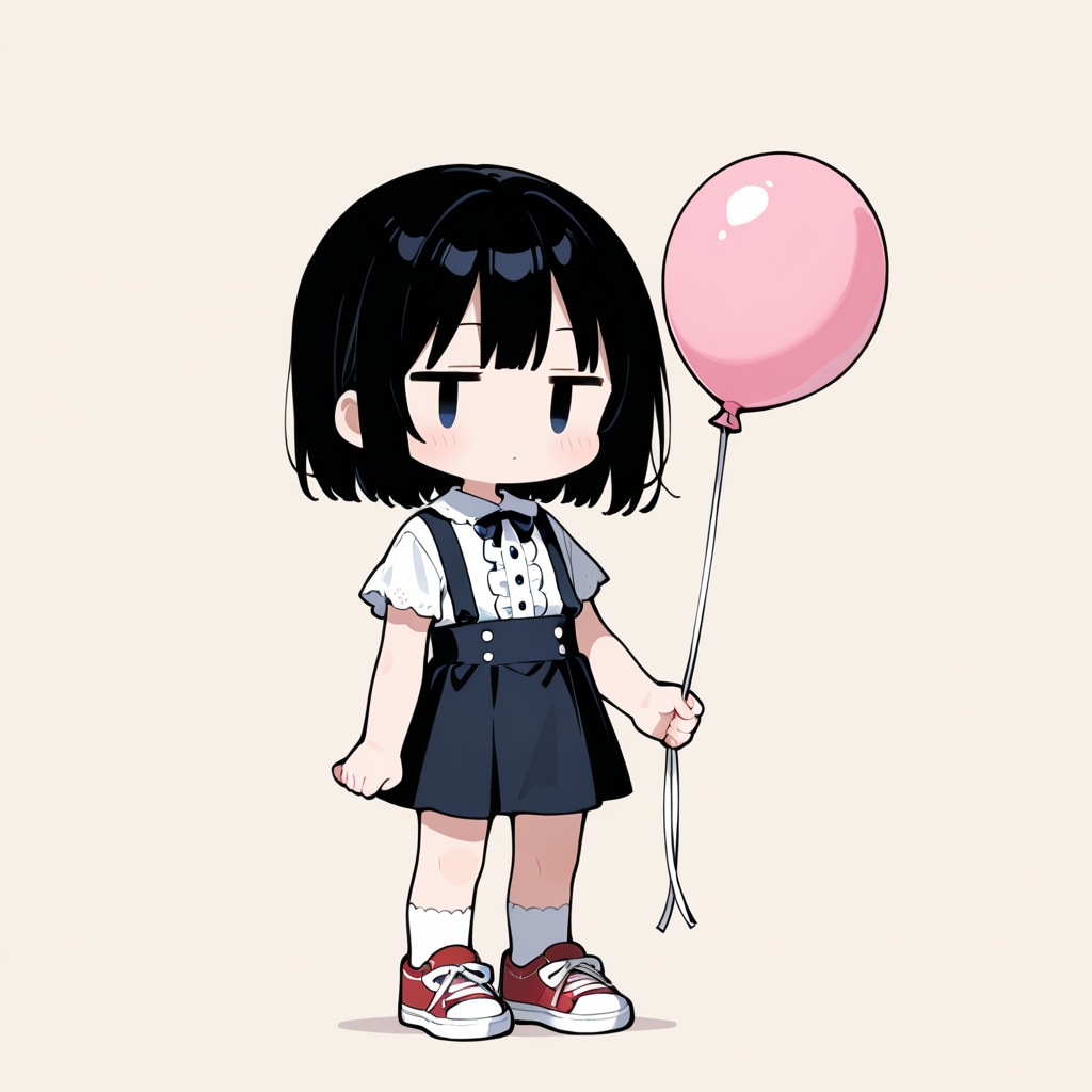 風船をもらった