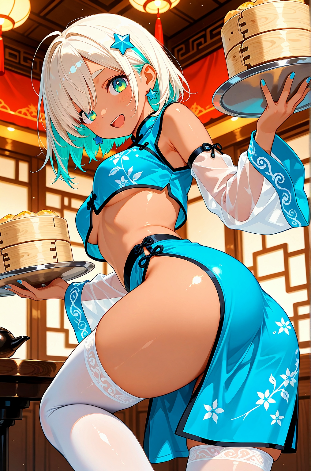 チャイナとなでなで