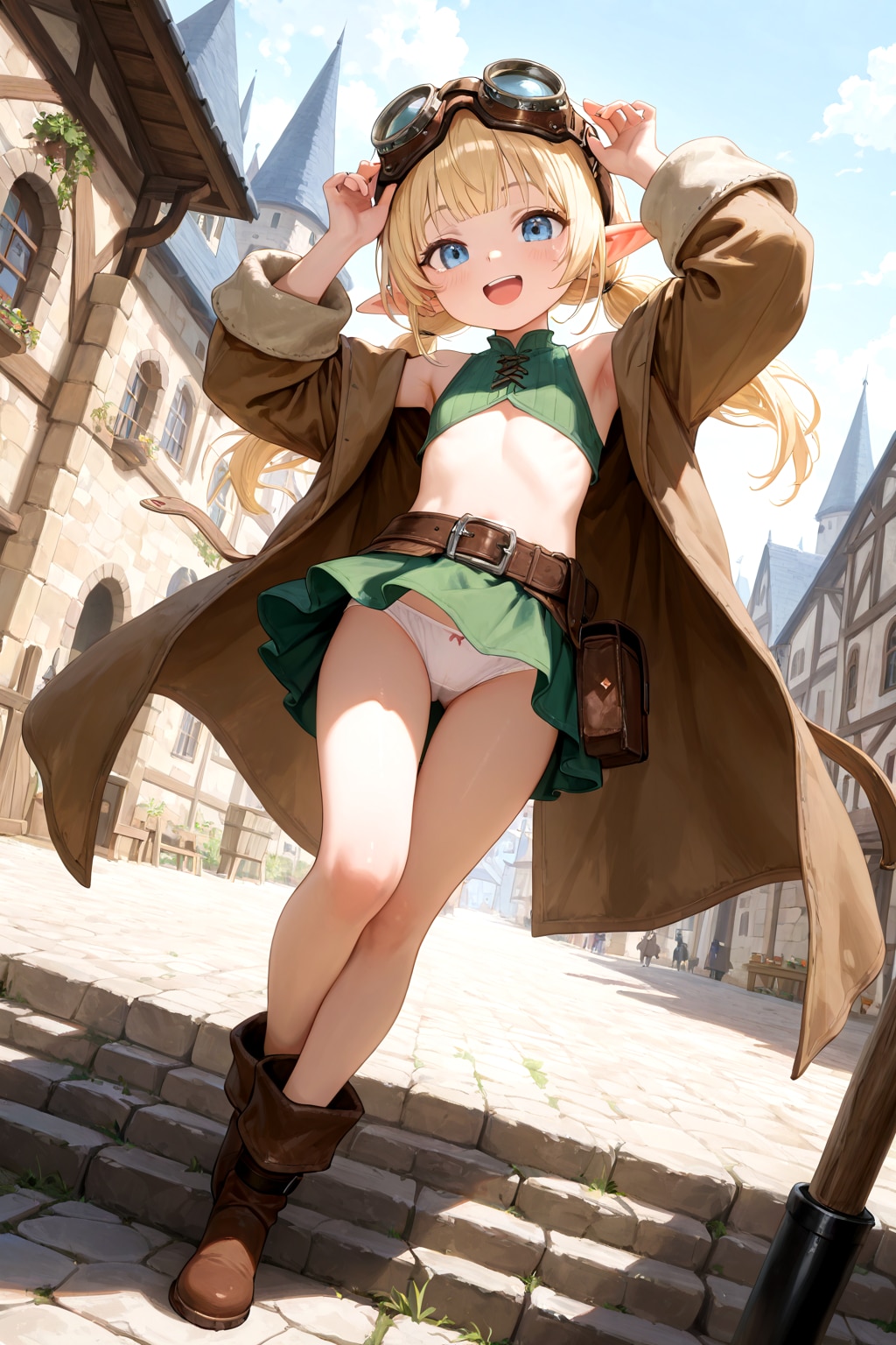 MMORPGの話のエルフの子