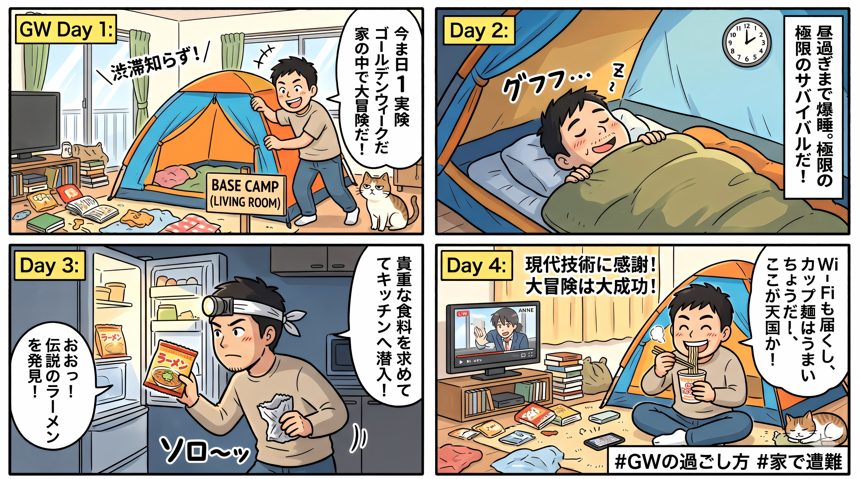 GWの過ごし方