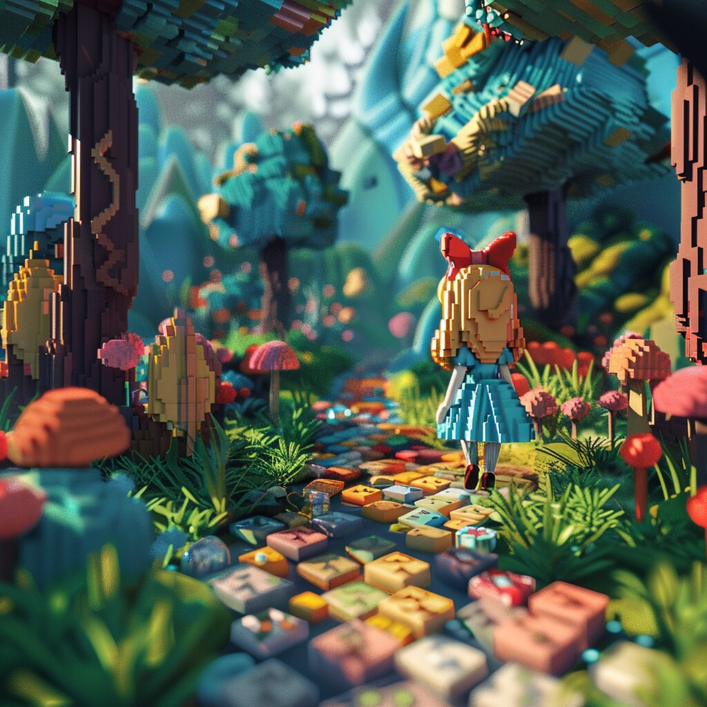 ボクセルの国のアリス