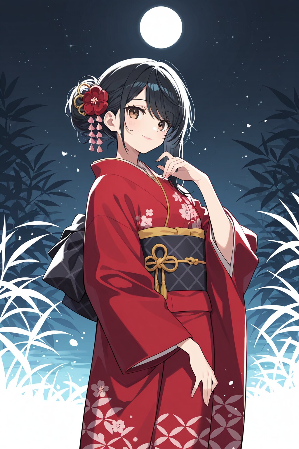 月に思いを月に願いを | の人気AIイラスト・グラビア