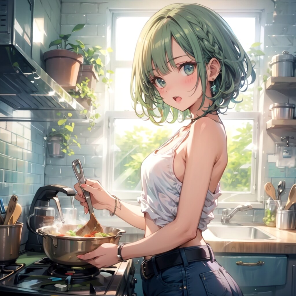 朝食作り | の人気AIイラスト・グラビア