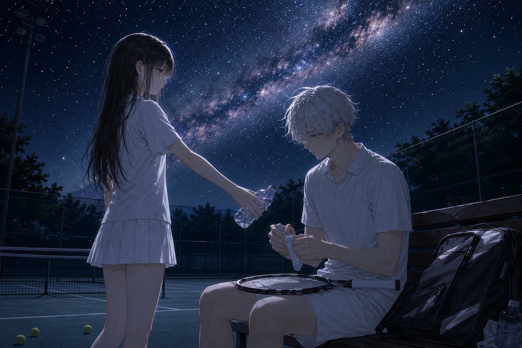 その夜は、いつも通りで、少し特別な空だった。