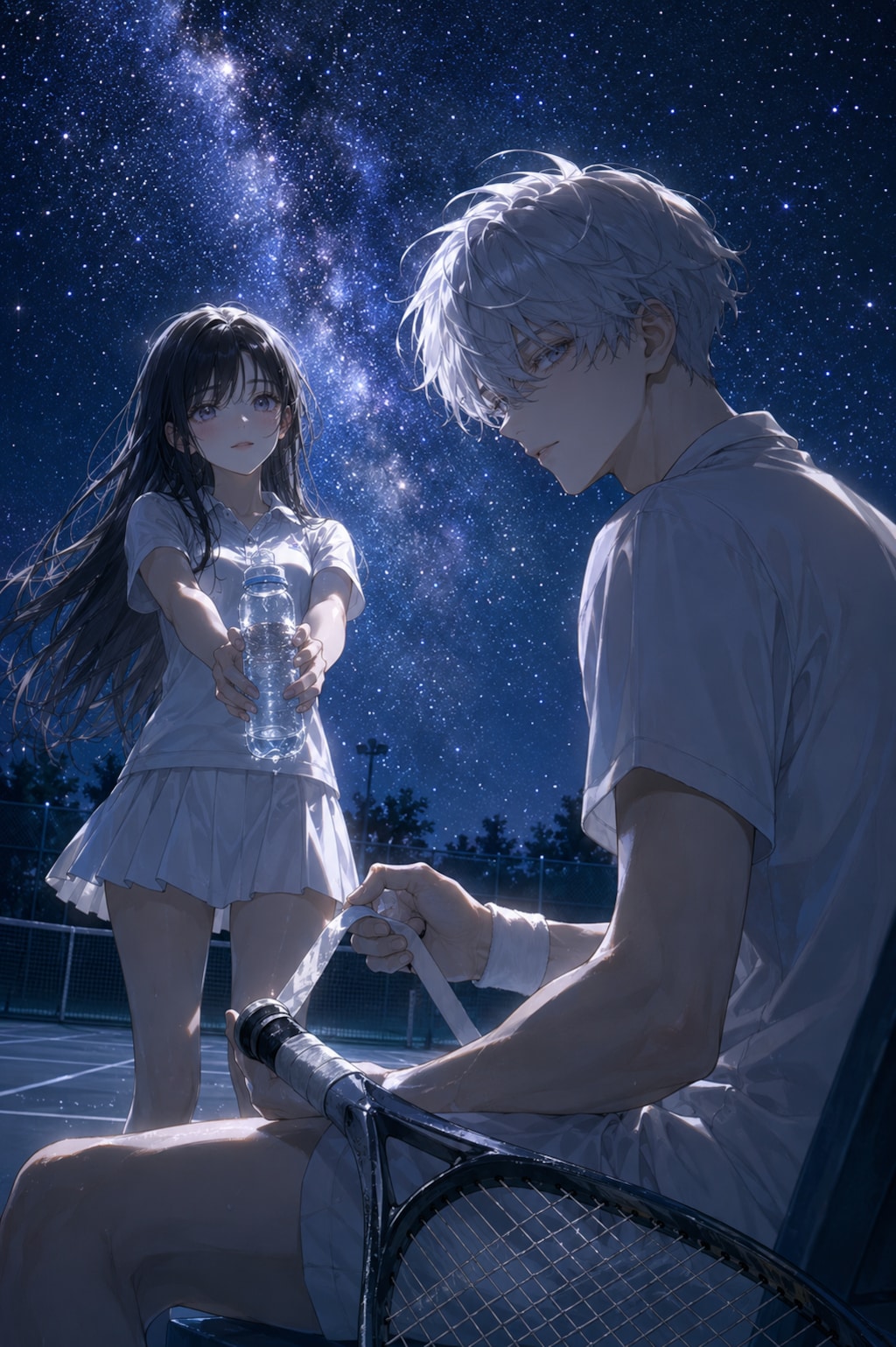 その夜は、いつも通りで、少し特別な空だった。