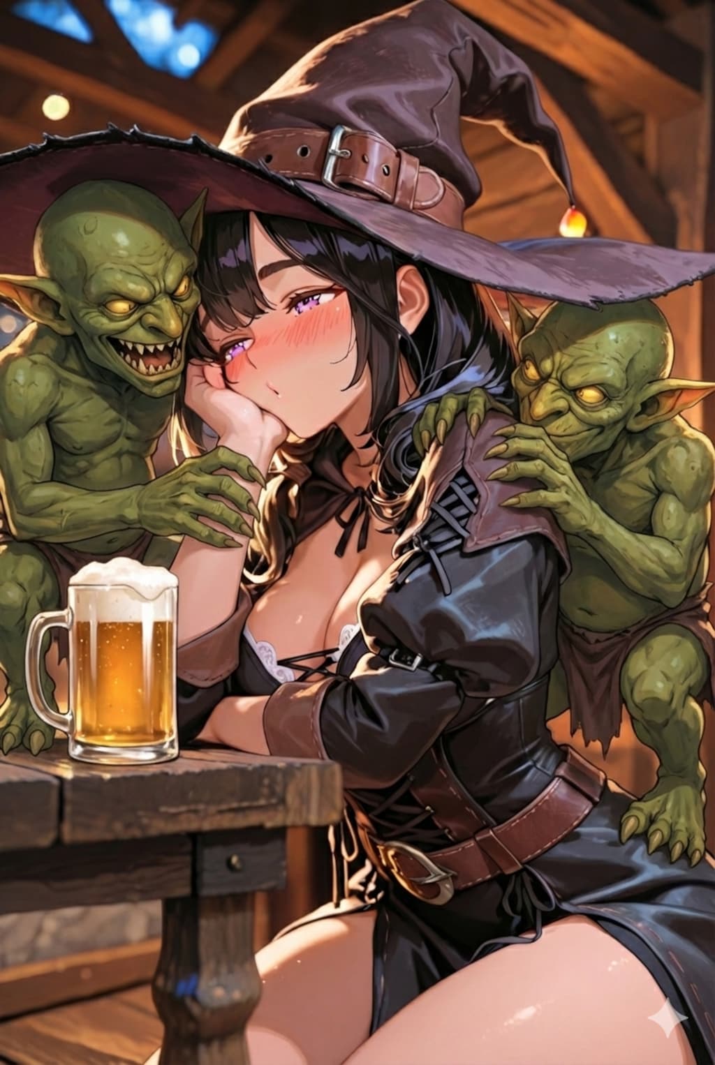 酔い潰れ魔法使いと、優しいゴブリンたち