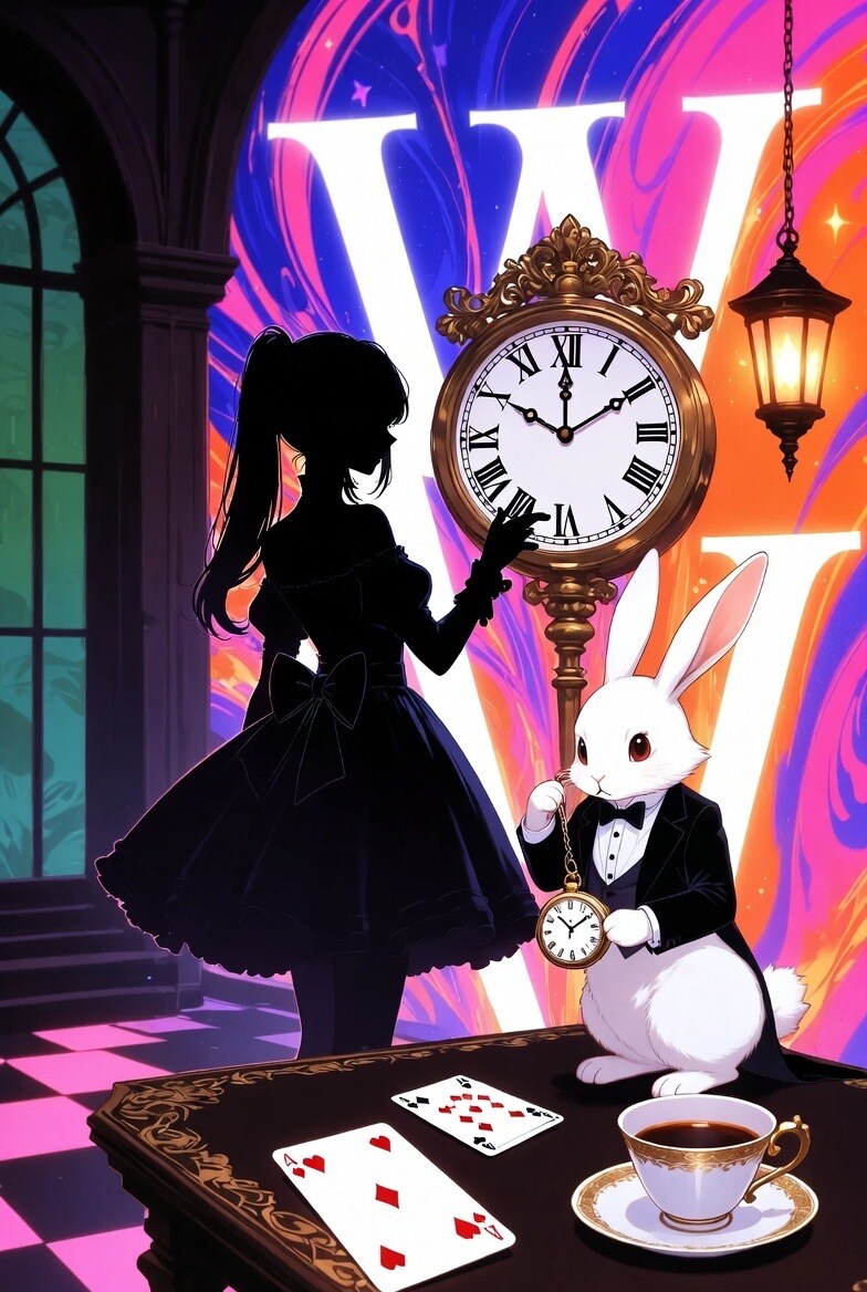 Gothic Lolita Alice in wonder Land