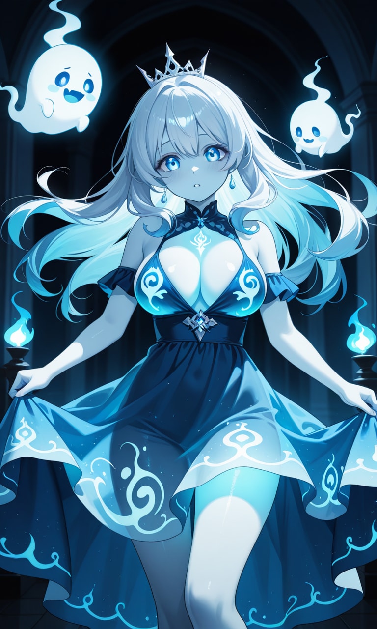 幽霊のお姫様