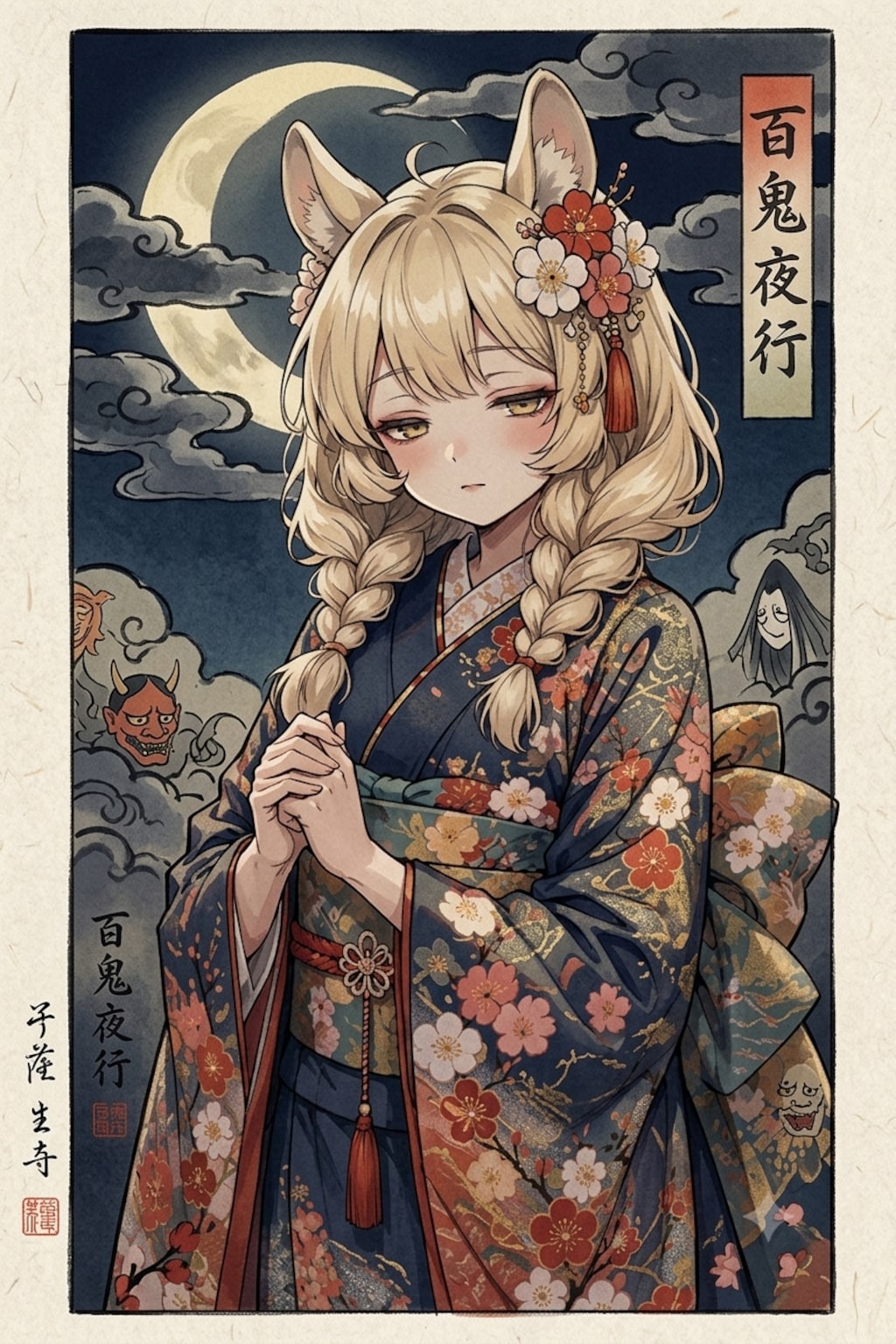 アルパカちゃんと百鬼夜行