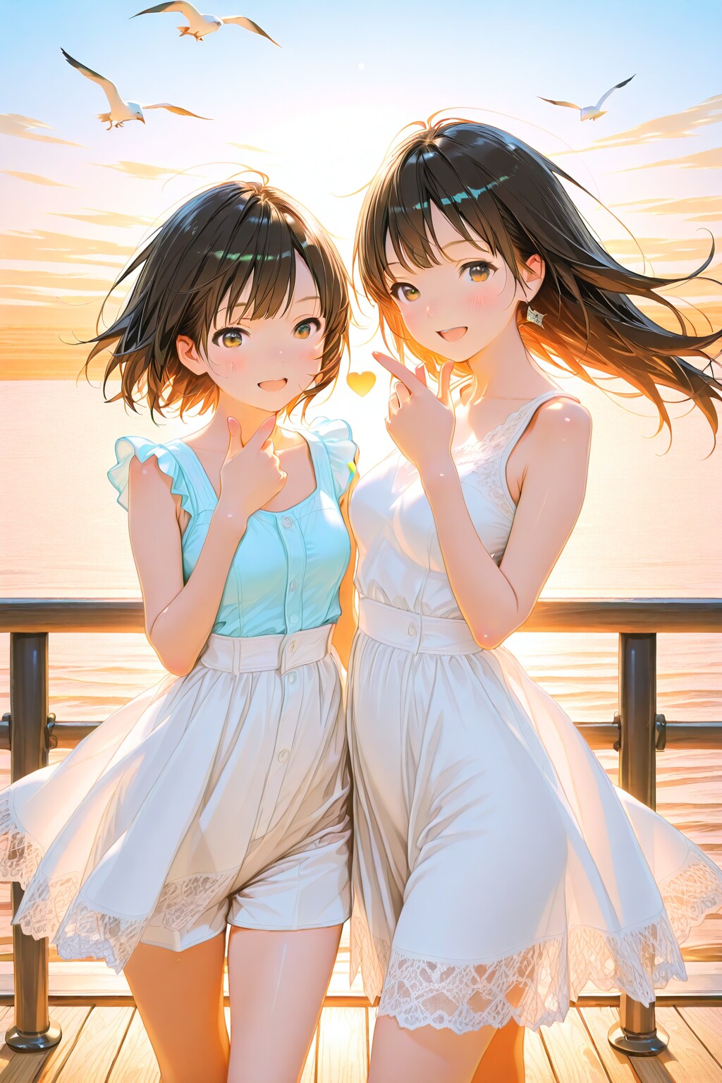 朝焼けのマジック