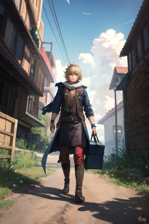 冒険者の帰還 | の人気AIイラスト・グラビア