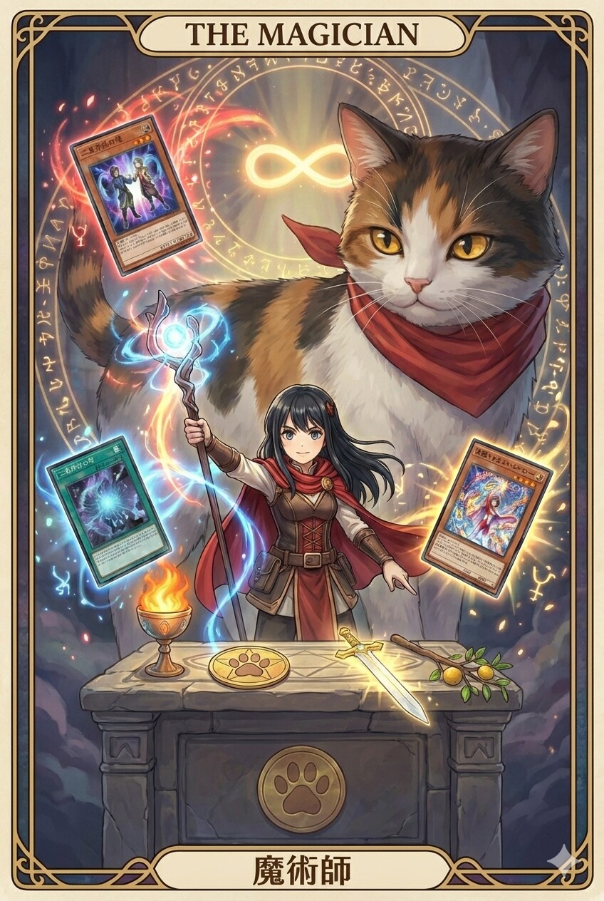 タロット企画「魔術師・鈴九」