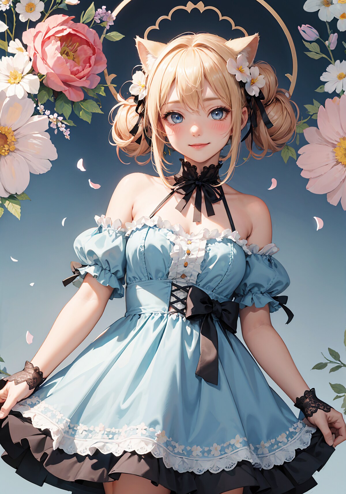 ご主人様、私かわいいですにゃんか？