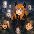 ビールを配る魔王軍の小さな女の子 3枚目