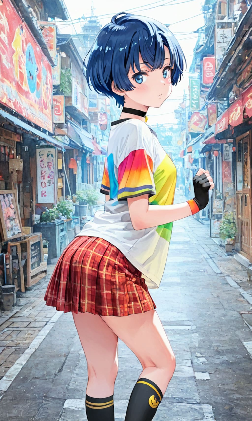 頑張って強調したりの柑菜ちゃん