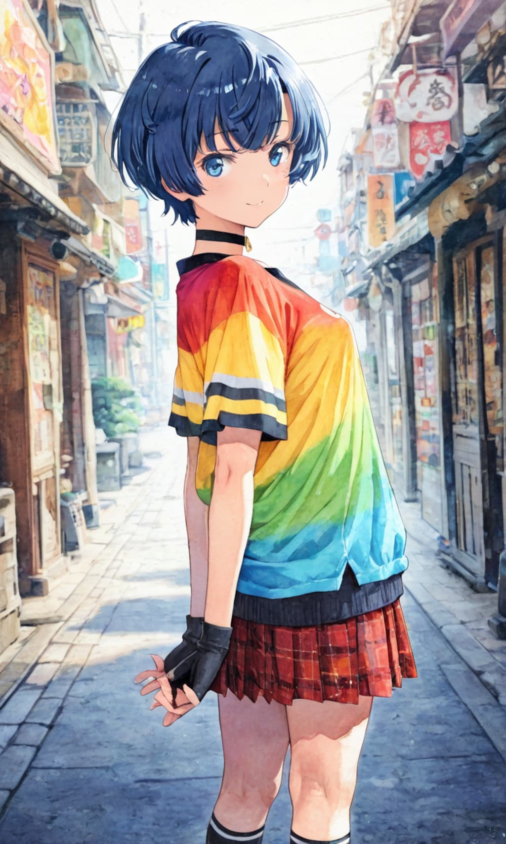 頑張って強調したりの柑菜ちゃん