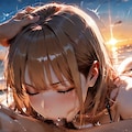 真夏の秘密：千夏との海辺の午後 2枚目