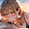 真夏の秘密：千夏との海辺の午後 4枚目