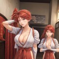 サクラ大戦の東雲初穂のセクシーな袴姿 7枚目