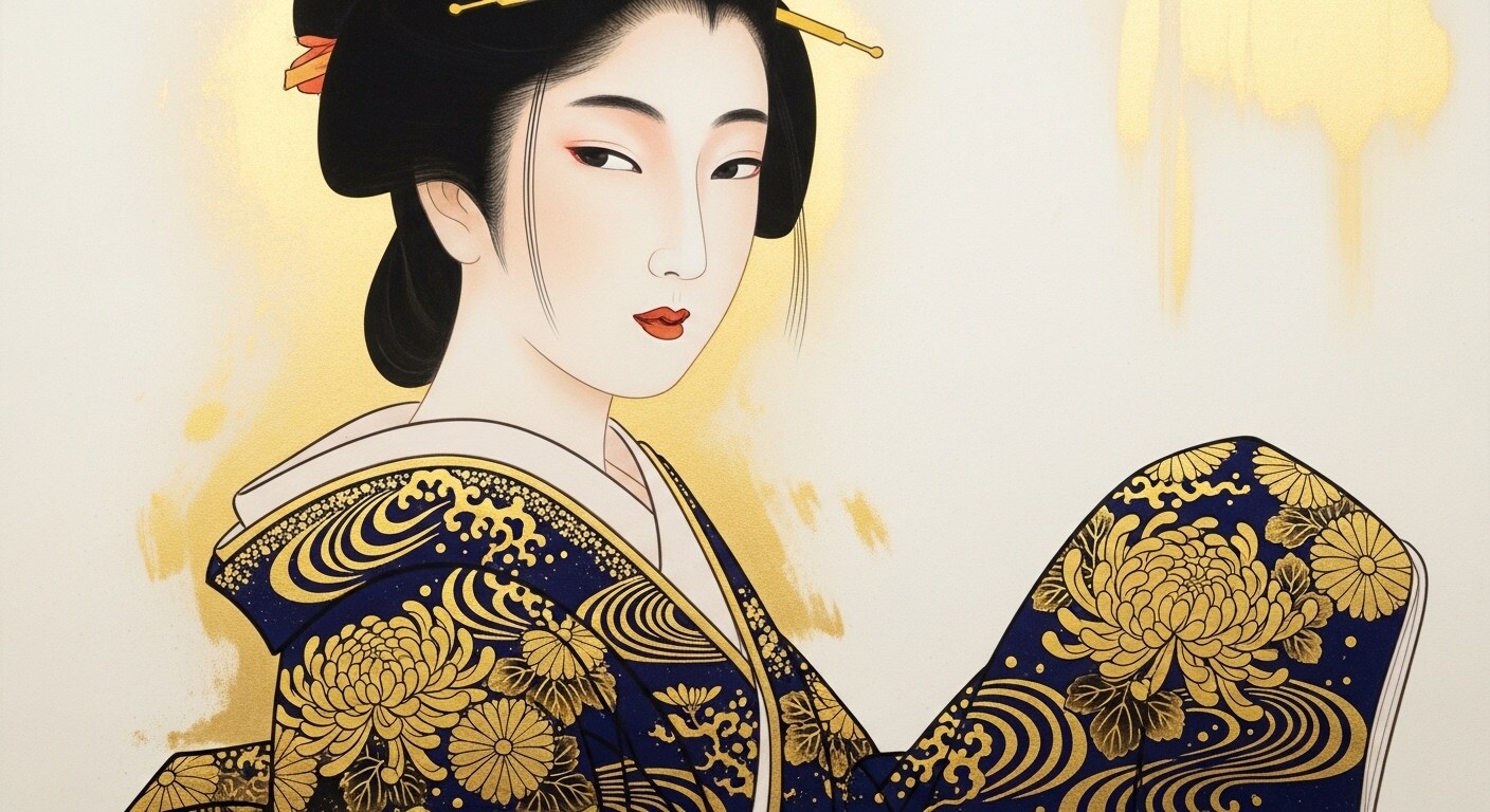 着物美人 | の人気AIイラスト・グラビア