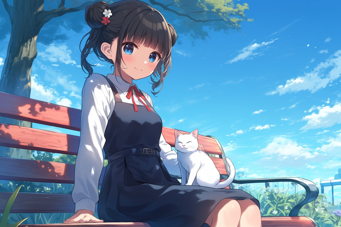 猫🐈とおだんごちゃん🍡✨144 | の人気AIイラスト・グラビア
