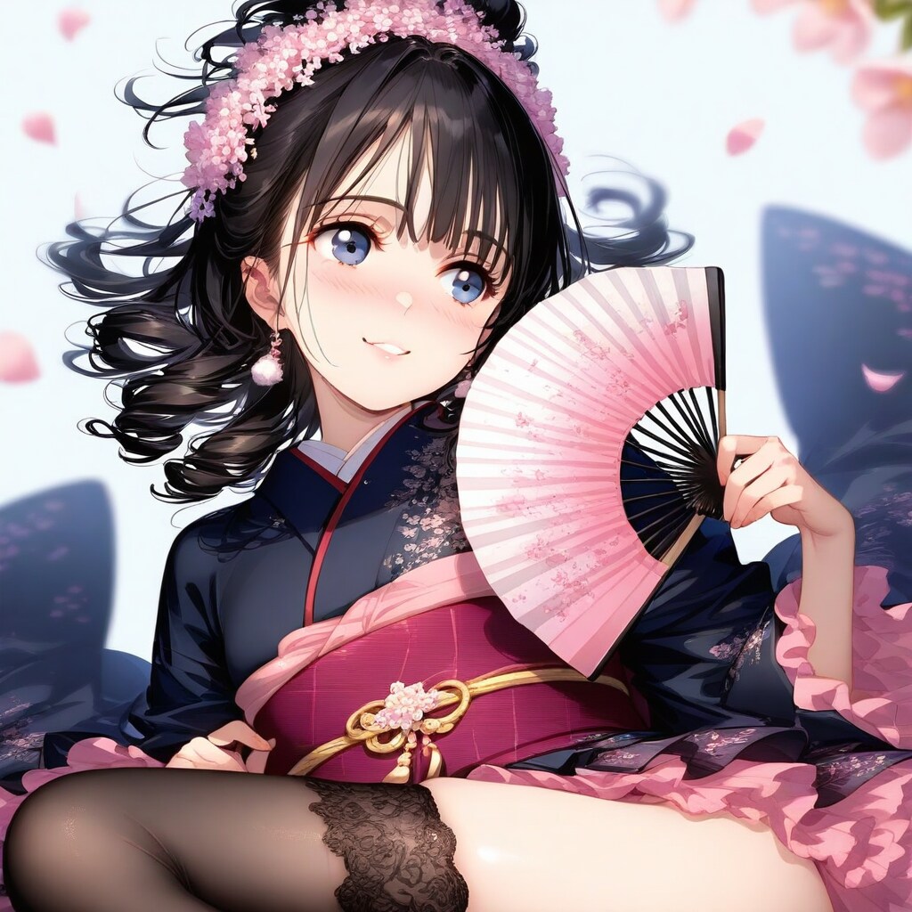 春の和装お姫様　その１ | の人気AIイラスト・グラビア