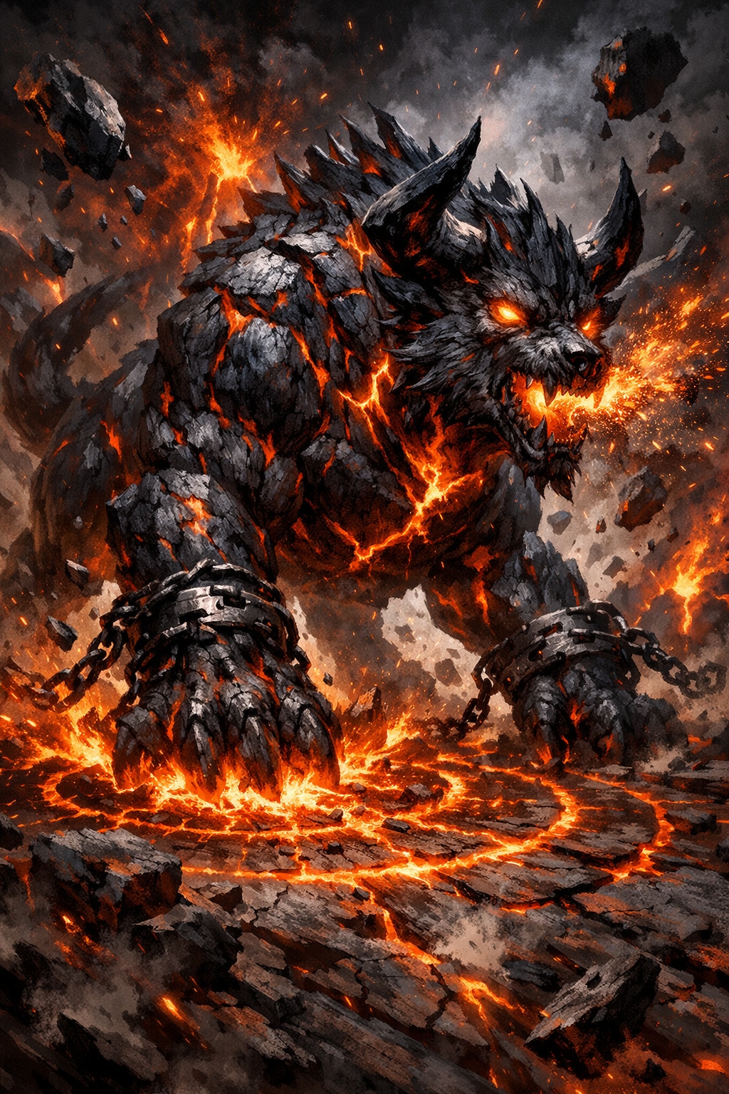 【破壊の獣神、地より出づ――上位邪神グルザック】